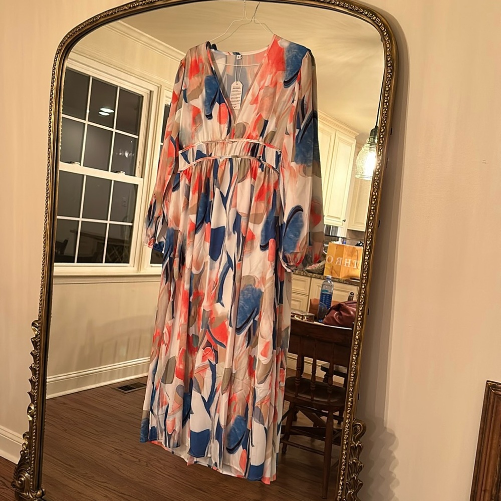 Made with Love Abstract Design Dress